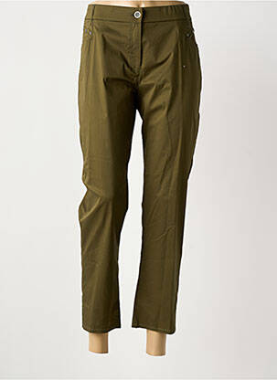 Pantalon 7/8 elasticitate mărime normală verde MERI & ESCA femeie