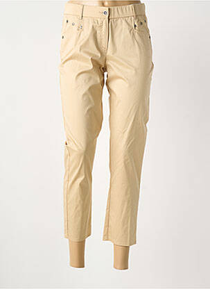 Pantalon 7/8 elasticitate mărime normală bej MERI & ESCA femeie