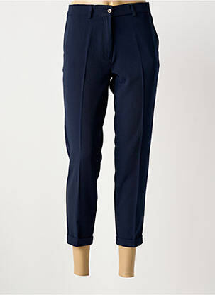 Pantalon 7/8 elasticitate mărime normală albastru LCDN femeie