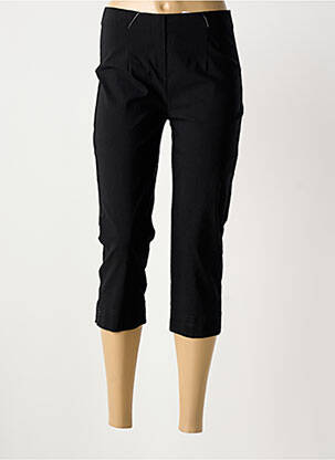 Pantalon trei sferturi elasticitate mărime normală negru MAGIC SHAPE femeie