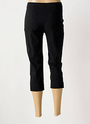 Pantalon trei sferturi elasticitate mărime normală negru MAGIC SHAPE femeie