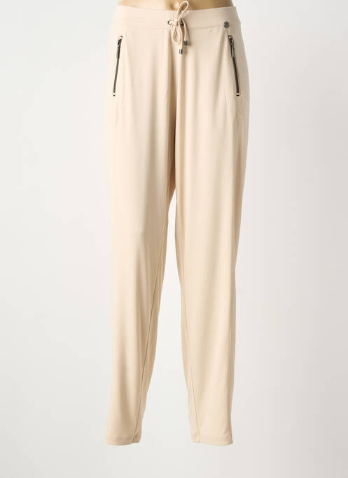 Pantalon drept bej BARBARA LEBEK femeie
