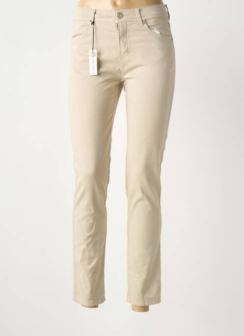 Pantalon 7/8 bej ANNA MONTANA femeie