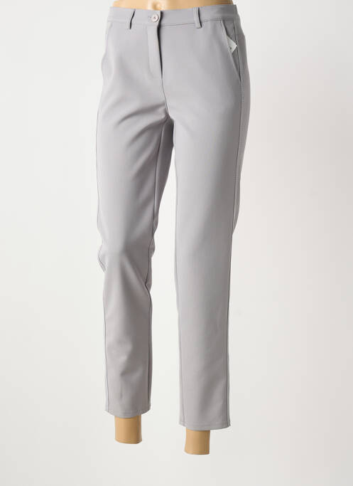 Pantalon 7/8 gri FRANK WALDER femeie
