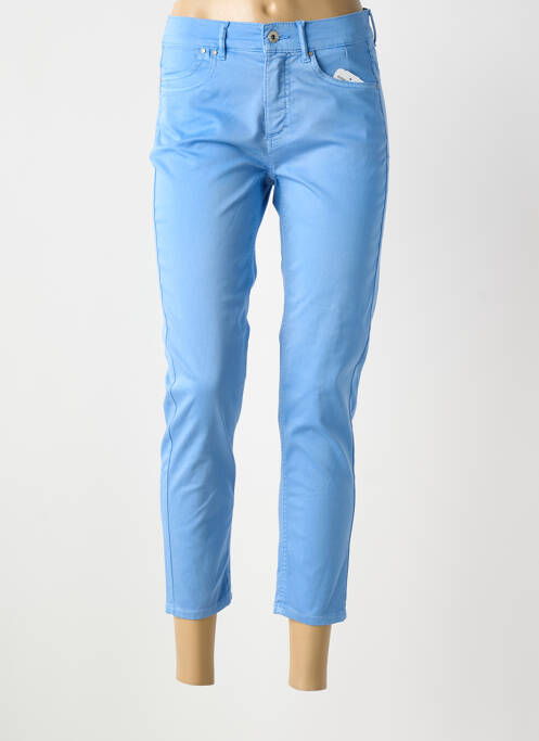 Pantalon 7/8 albastru ANNA MONTANA femeie