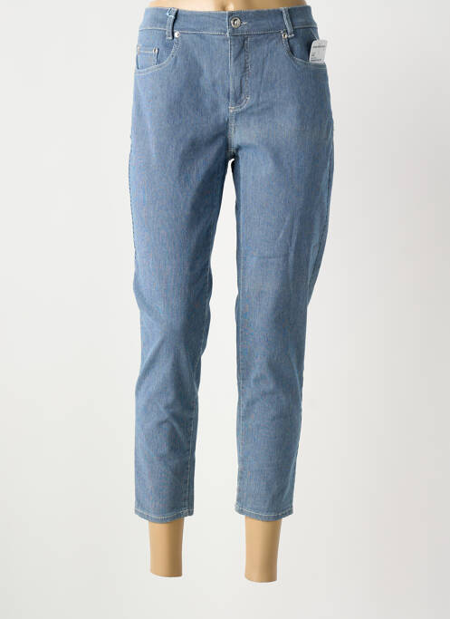 Pantalon 7/8 albastru ANNA MONTANA femeie