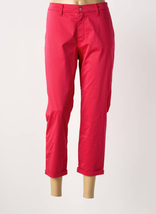 Pantalon trei sferturi roșu LCDN femeie