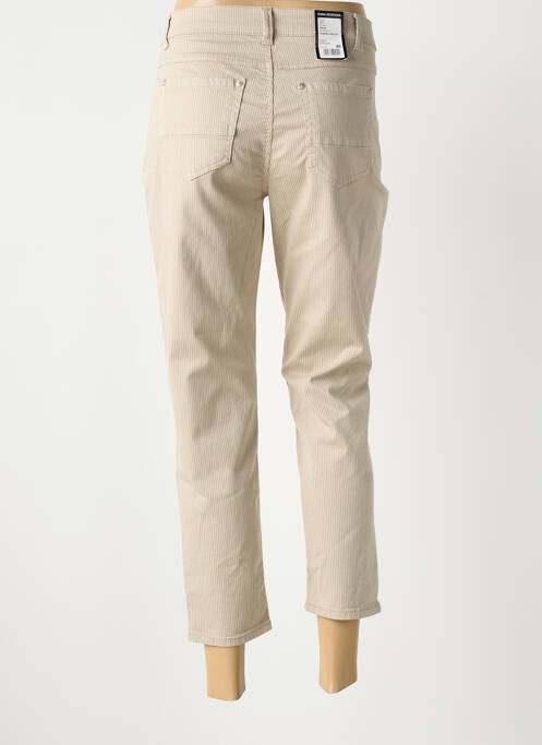 Pantalon trei sferturi bej ANNA MONTANA femeie