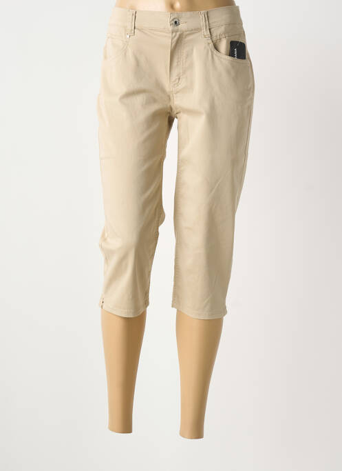 Pantalon trei sferturi bej ANNA MONTANA femeie