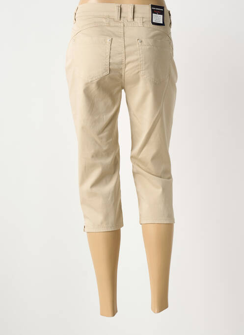 Pantalon trei sferturi bej ANNA MONTANA femeie