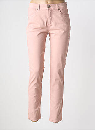 Pantalon slim roz ANNA MONTANA femeie