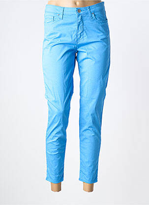 Pantalon 7/8 elasticitate mărime normală albastru LCDN femeie