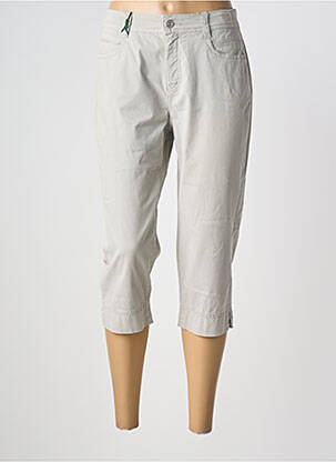 Pantalon trei sferturi gri ANNA MONTANA femeie