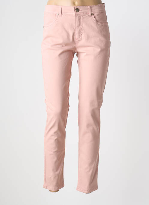 Pantalon slim roz ANNA MONTANA femeie