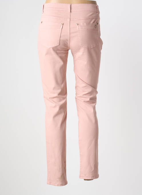 Pantalon slim roz ANNA MONTANA femeie
