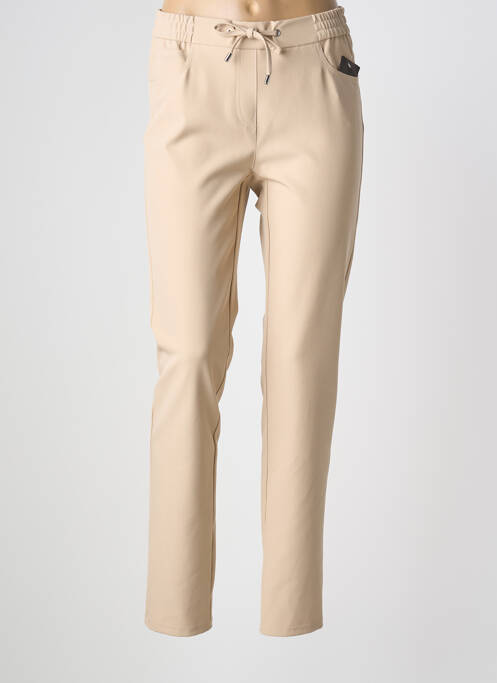 Pantalon slim bej FRANK WALDER femeie