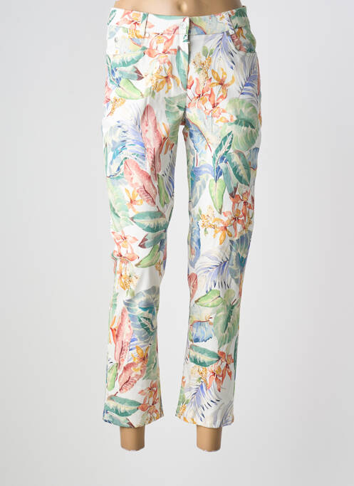 Pantalon 7/8 alb GUY DUBOUIS femeie