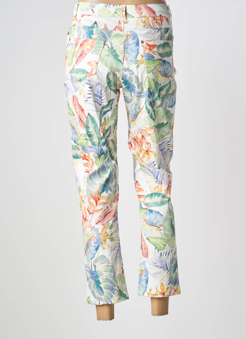 Pantalon 7/8 alb GUY DUBOUIS femeie