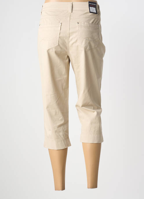 Pantalon trei sferturi bej ANNA MONTANA femeie