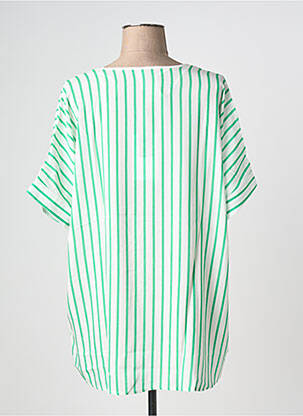 Top mâneci scurte mâneci scurte verde SHEEGO femeie