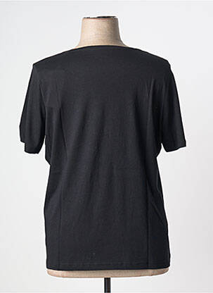 Tricou serigrafie mâneci scurte negru TOM TAILOR femeie