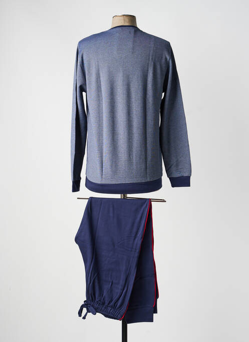 Pijama țesătură jerseu albastru MASSANA homme