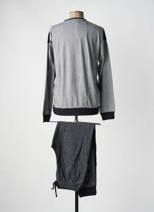 Pijama țesătură jerseu gri MASSANA homme