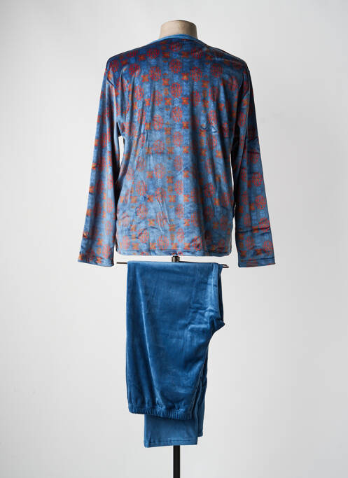 Pijama croială dreaptă albastru MASSANA homme