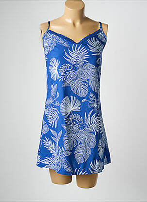 Nuisetă/combinetă guler în v albastru MASSANA femme