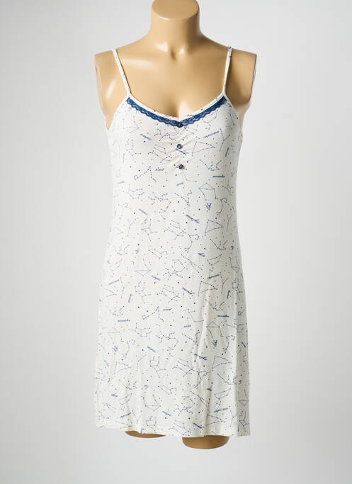 Nuisetă/combinetă elasticitate alb MASSANA femme