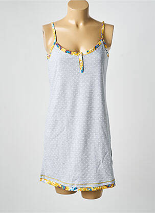 Nuisetă/combinetă guler rotund gri MASSANA femme