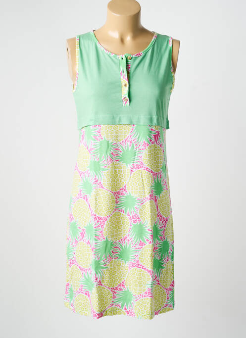 Cămașă de noapte elasticitate verde MASSANA femme