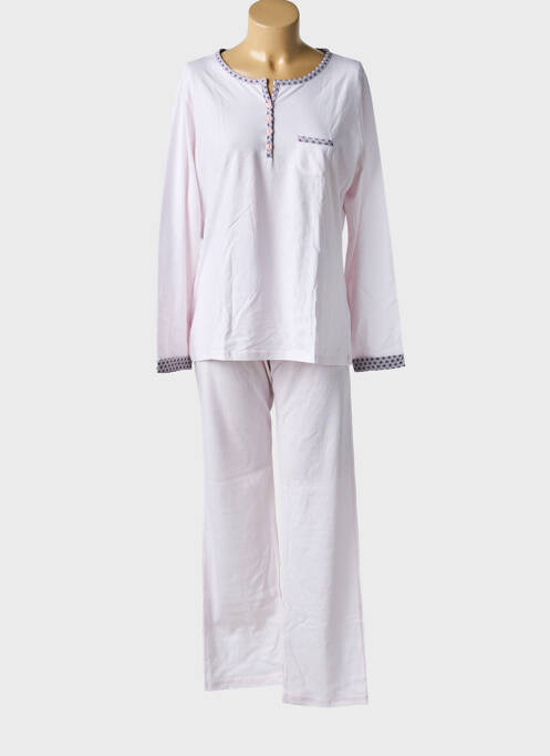 Pijama țesătură jerseu roz MASSANA femme