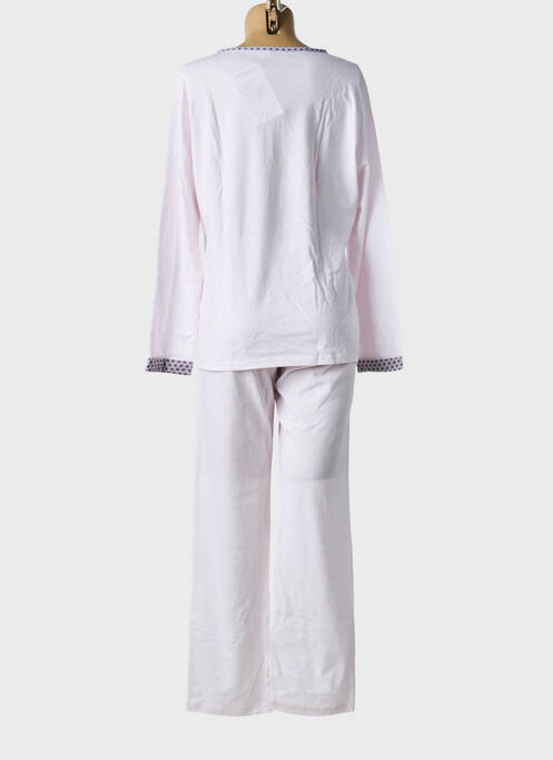 Pijama țesătură jerseu roz MASSANA femme