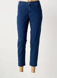 Pantalon 7/8 elasticitate mărime normală albastru ANANKE femme
