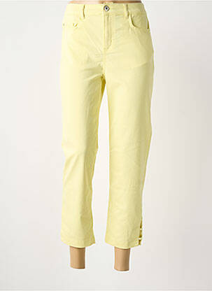 Pantalon 7/8 galben DOLCEZZA femeie