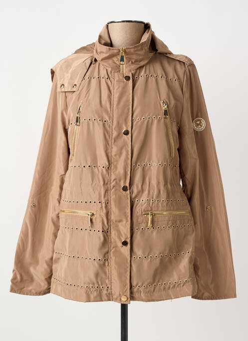 Jachetă vânt maro ANANKE femeie