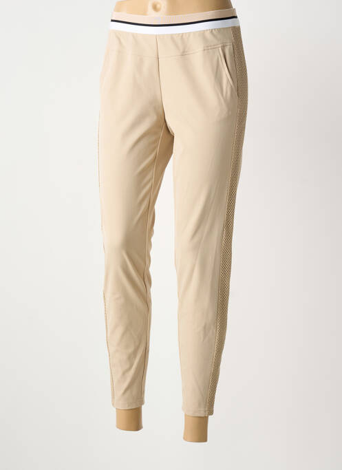 Pantalon slim bej TUZZI femeie