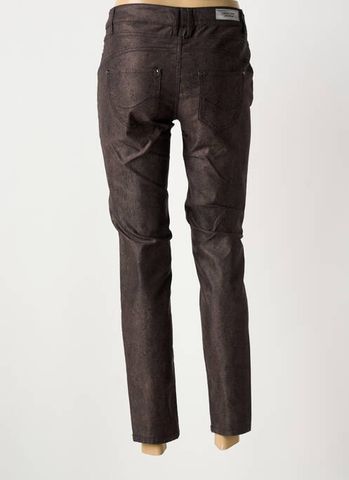 Pantalon 7/8 maro ANNA MONTANA femeie