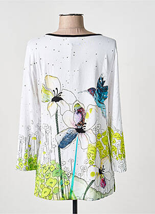 Tricou mâneci lungi mâneci lungi alb DOLCEZZA femeie
