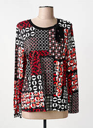 Tricou mâneci lungi mâneci lungi negru BARBARA LEBEK femme