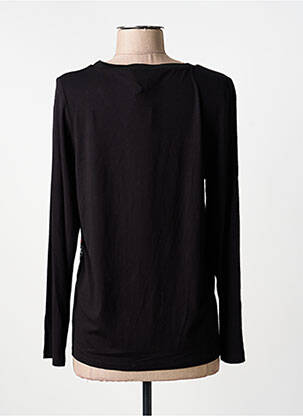 Tricou mâneci lungi mâneci lungi negru GUY DUBOUIS femeie