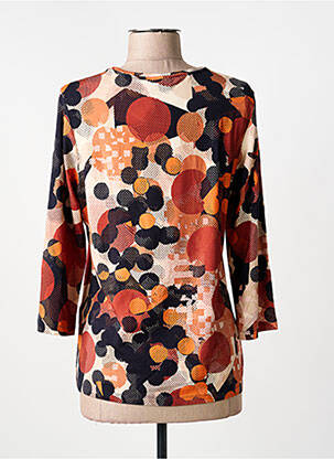 Tricou mâneci 3/4 mâneci 3/4 portocalie BARBARA LEBEK femeie