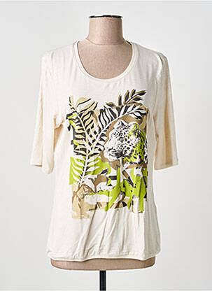 Tricou mâneci 3/4 mâneci 3/4 bej BARBARA LEBEK femeie
