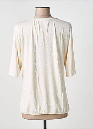 Tricou mâneci 3/4 mâneci 3/4 bej BARBARA LEBEK femeie