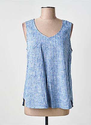 Top albastru ESPRIT DE LA MER femeie