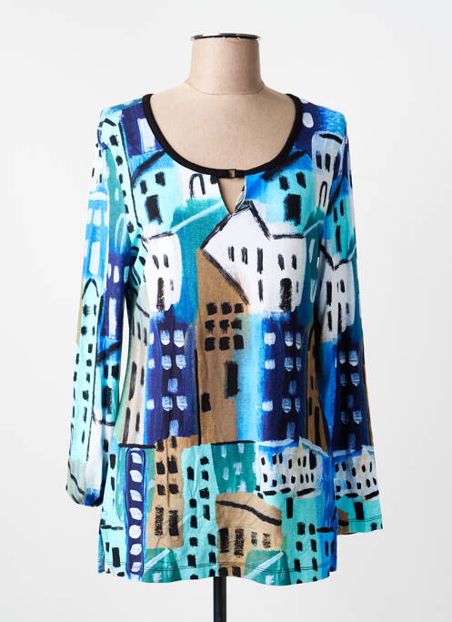 Tricou albastru DOLCEZZA femeie