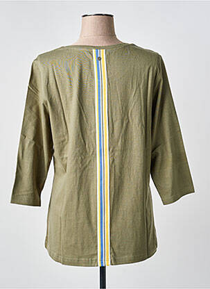 Tricou mâneci 3/4 mâneci 3/4 verde SHEEGO femeie