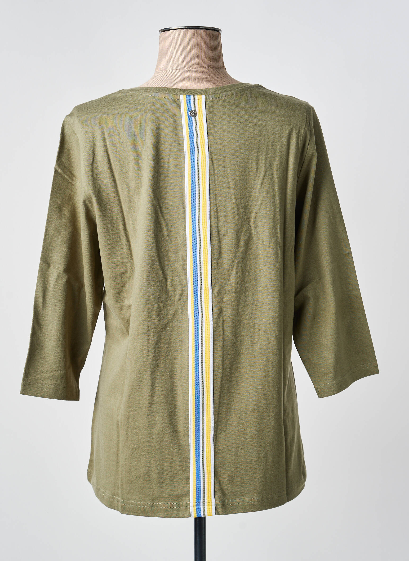 Tricou mâneci 3/4 mâneci 3/4 verde SHEEGO femeie