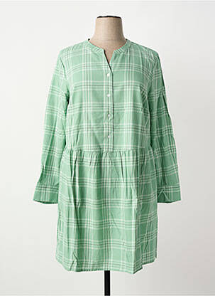 Rochie midi mâneci lungi mâneci lungi verde SHEEGO femeie